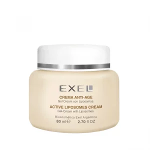 Crema facial anti edad con liposomas hidratante y protectora
